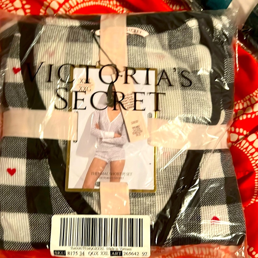 Victoria’s Secret thermal pjs short set